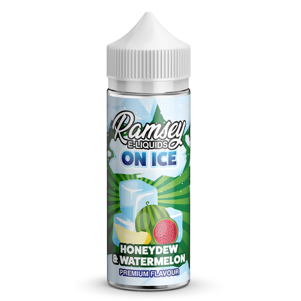 Ramsey E-Liquids On Ice Honeydew Watermelon 0mg 100ml Shortfill E-Liquid