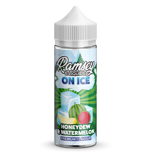 Ramsey E-Liquids On Ice Honeydew Watermelon 0mg 100ml Shortfill E-Liquid