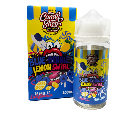 Finest E-liquids Blue-Berries Lemon Swirl 0mg 100ml Shortfill