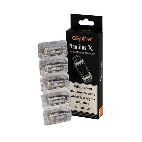 Aspire Nautilus X Replacement Atomizer - 5pk-1.5Ω (14-20W)