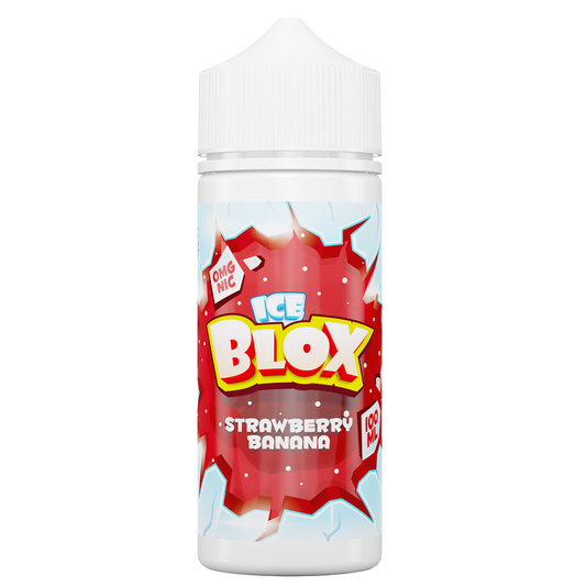 Strawberry Banana E-Liquid by Ice Blox - Shortfills UK