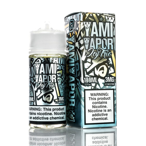 Icy Trio E-liquid by Yami Vapor 100ml Shortfill