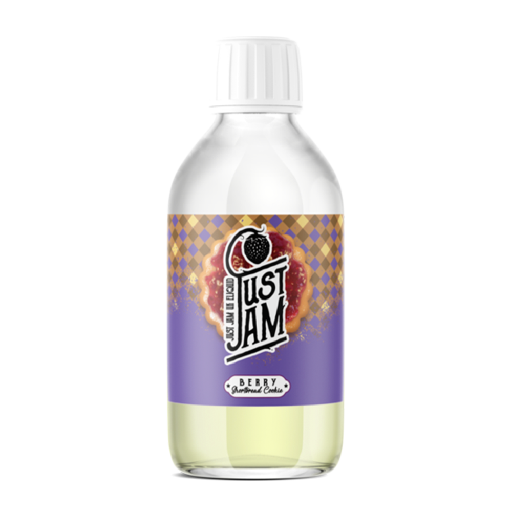 Just Jam Berry Shortbread Cookie 0mg 200ml Shortfill E-Liquid