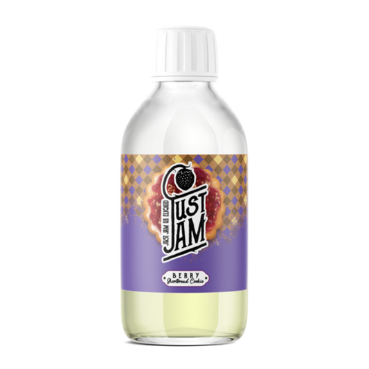 Just Jam Berry Shortbread Cookie 0mg 200ml Shortfill E-Liquid