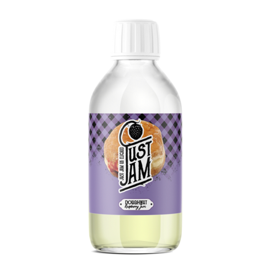 Just Jam Raspberry Doughnut 0mg 200ml Shortfill E-Liquid