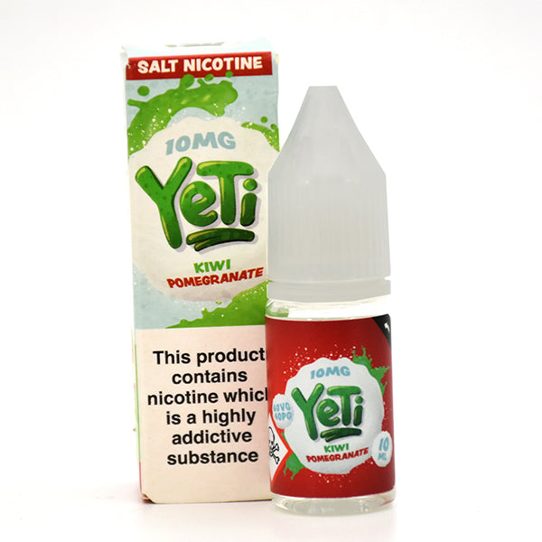 Yeti Kiwi Pomegranate 10ml Nic Salt-10mg