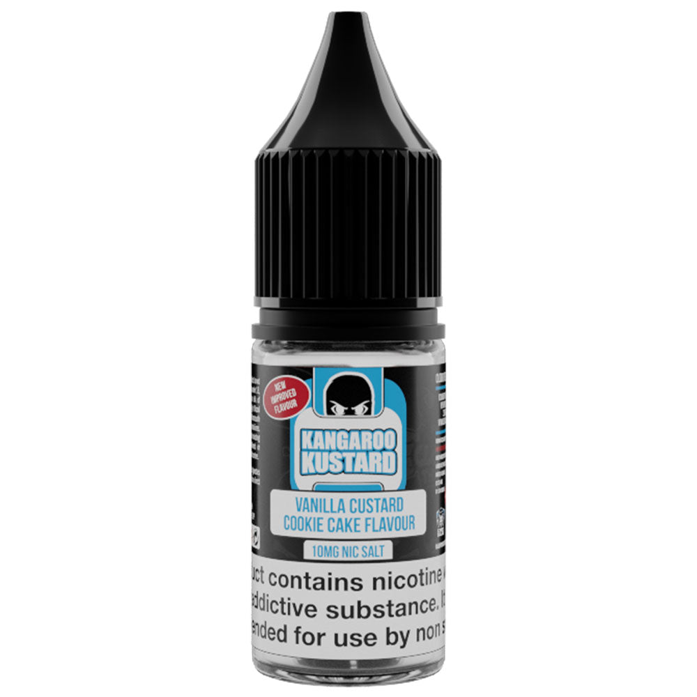 Cloud Thieves Kangaroo Kustard Vanilla Custard Cookie Cake 10ml Nic Salt-10mg