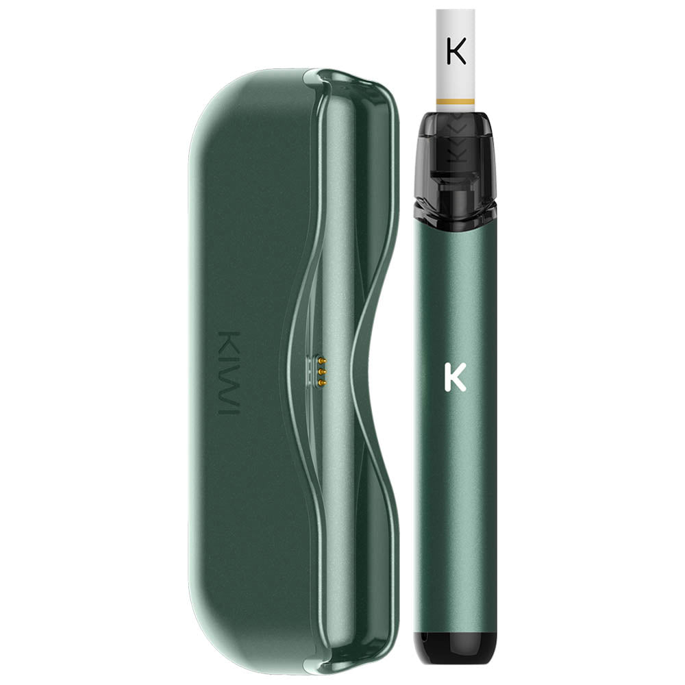 KIWI Starter Kit, Electronic Cigarette with Pod System, 400 mAh, Power Bank  1450 mAh, 1.8 ml, Iron Gate, No Nicotine, No E-Liquid : : Health &  Personal Care