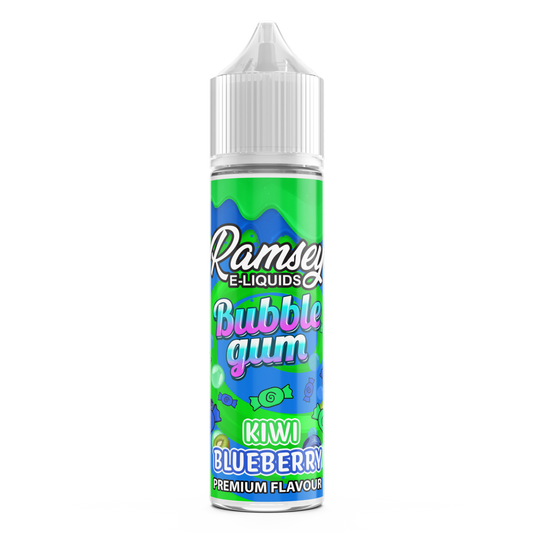 Kiwi Blueberry  E-Liquid by Ramsey E-Liquids - Shortfills UK