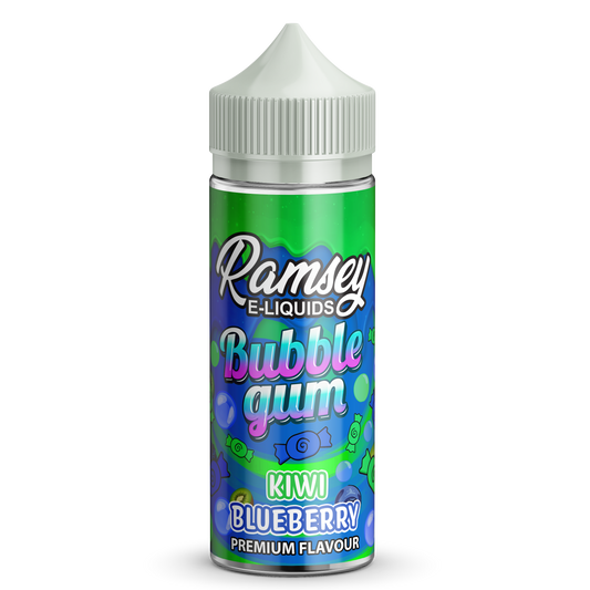 Kiwi Blueberry E-Liquid by Ramsey E-Liquids - Shortfills UK