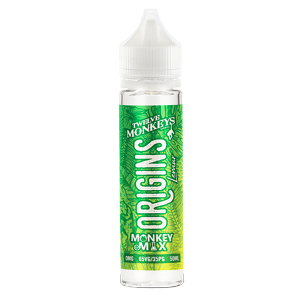 Twelve Monkeys Origins Lemur E-Liquid 50ml Shortfill (Dated 05/2021)