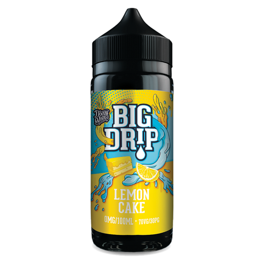 Doozy Vape Big Drip Lemon Cake E-liquid 100ml Shortfill