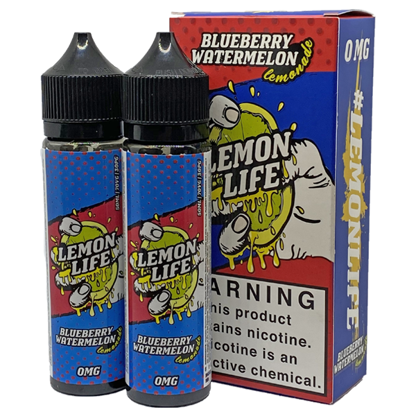 Lemon Life Blueberry Watermelon Lemonade E-liquid 2 X 50ml Shortfill