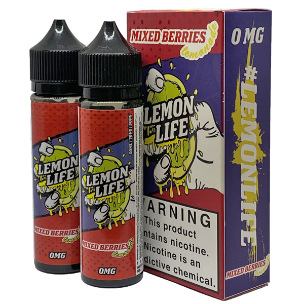 Lemon Life Mixed Berries Lemonade E-liquid 2 X 50ml Shortfill