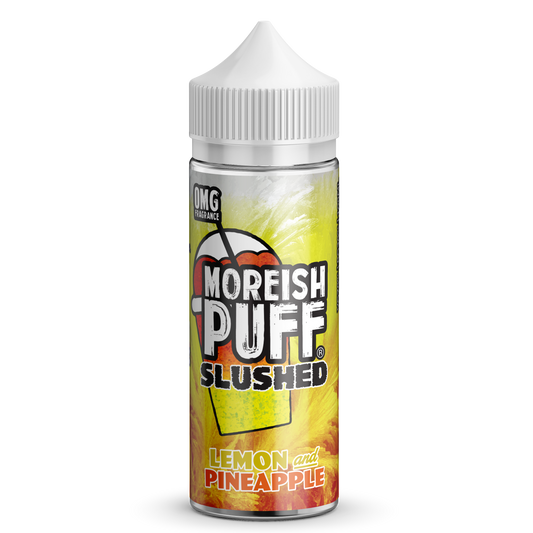 Moreish Puff Slushed Lemon & Pineapple 0mg 100ml Shortfill E-Liquid