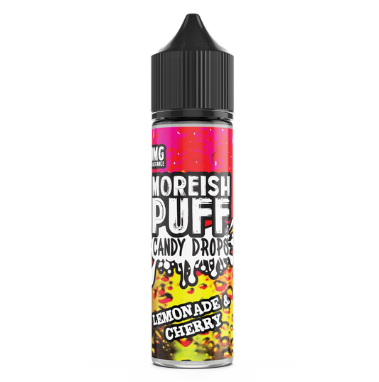 Lemonade & Cherry Candy Drops E-Liquid by Moreish Puff 50ml Shortfill