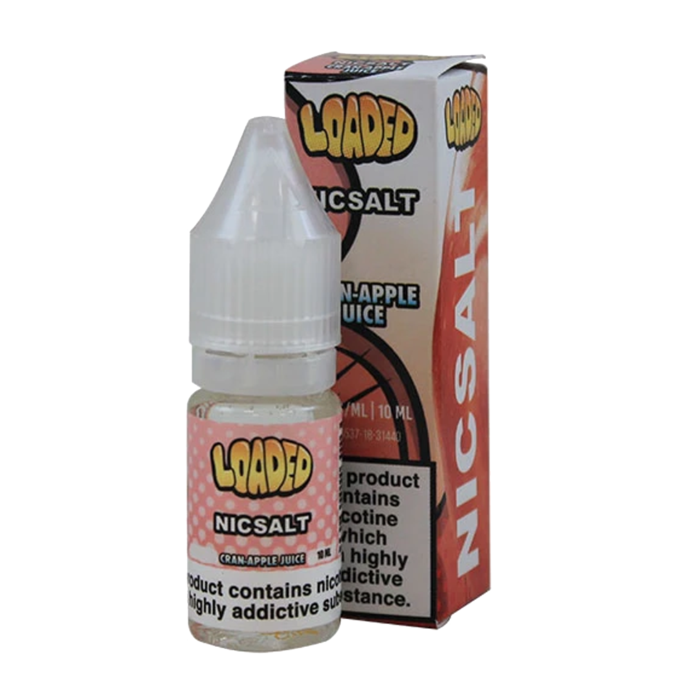 Cran Apple Juice by Loaded Nic Salt 10ml