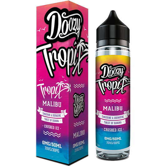 Doozy Vape Tropix: Malibu 0mg 50ml Shortfill E-Liquid