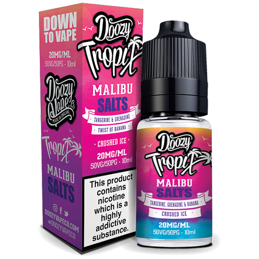 Doozy Vape Tropix: Malibu 10ml Nic Salt-10mg