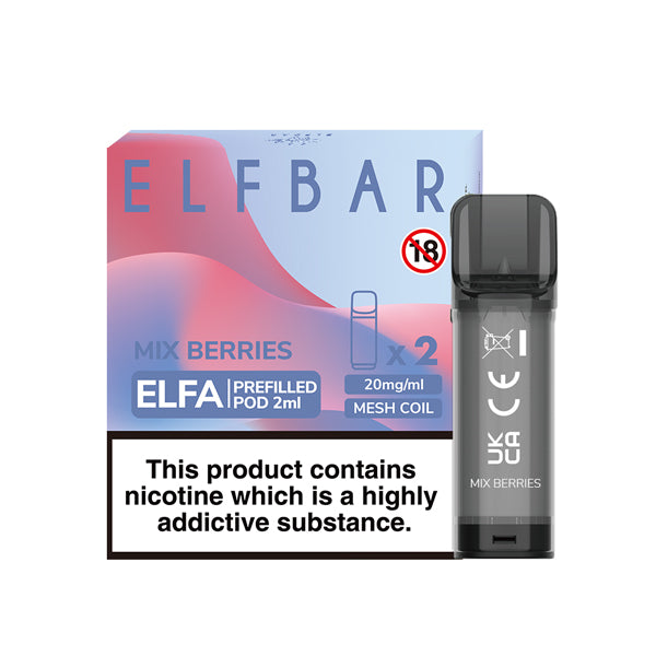 Elf Bar Elfa Prefilled Pods 2pcs-Cherry Candy