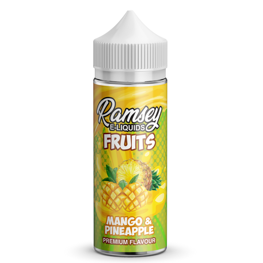 Ramsey E-Liquids Fruits Mango Pineapple 0mg 100ml Shortfill E-Liquid