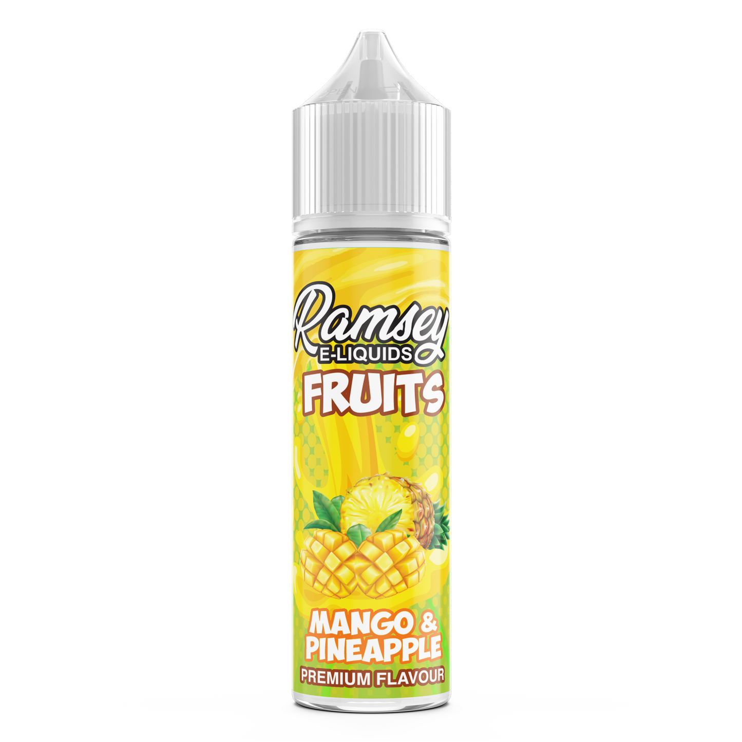 Ramsey E-Liquids Fruits: Mango & Pineapple  0mg 50ml Shortfill E-Liquid