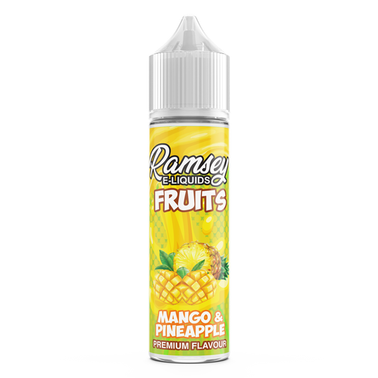 Ramsey E-Liquids Fruits: Mango & Pineapple  0mg 50ml Shortfill E-Liquid