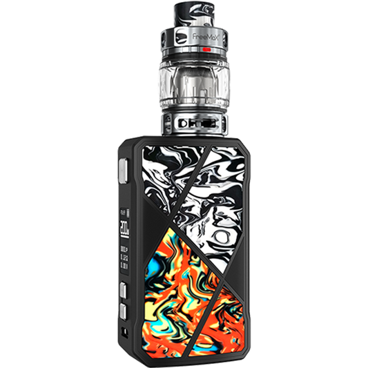 Freemax Maxus 100w Vape Kit (with Mesh Pro 2)-Resin Black Orange