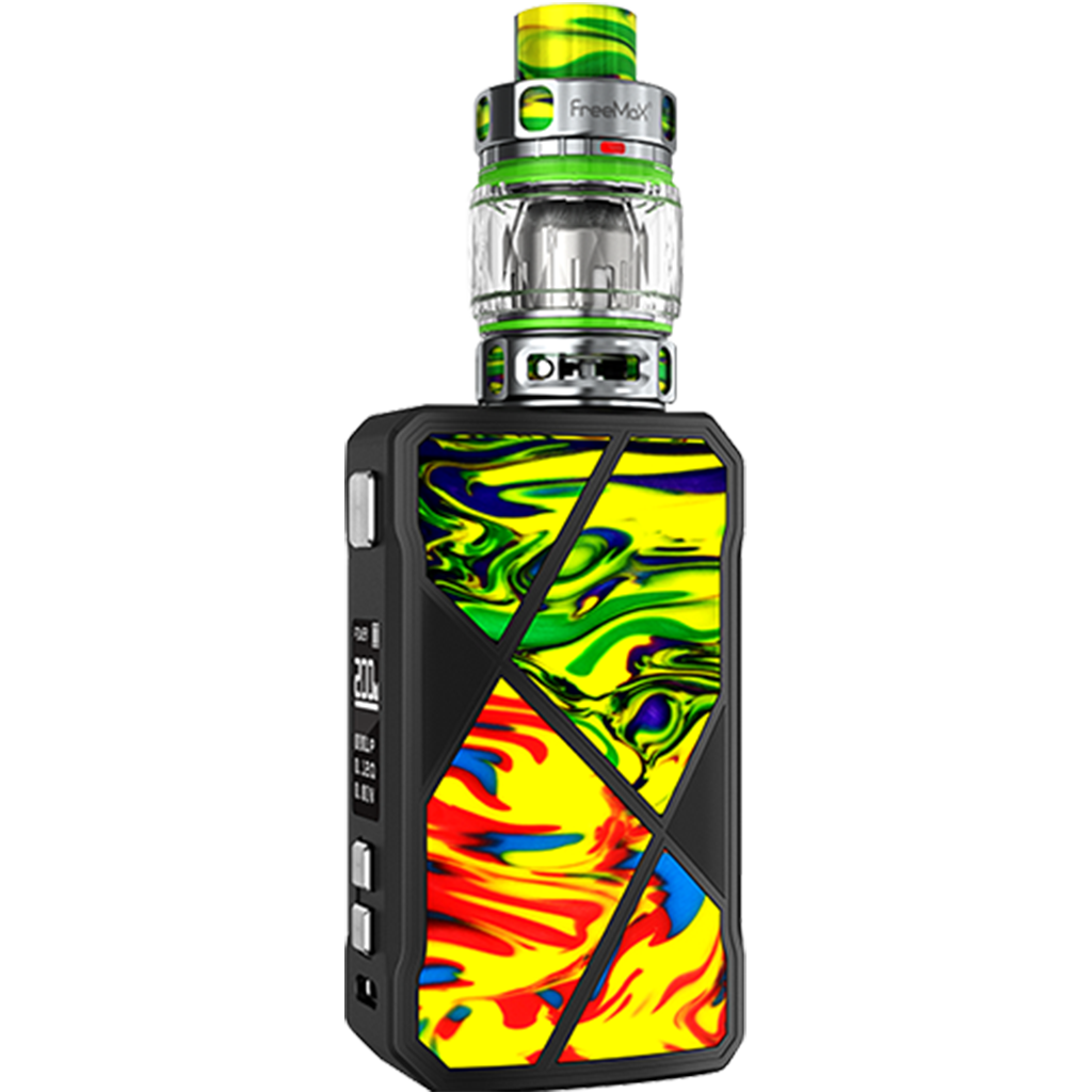 Freemax Maxus 100w Vape Kit (with Mesh Pro 2)-Resin Orange Green