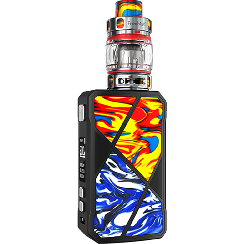 Freemax Maxus 100w Vape Kit (with Mesh Pro 2)-Resin Red Blue