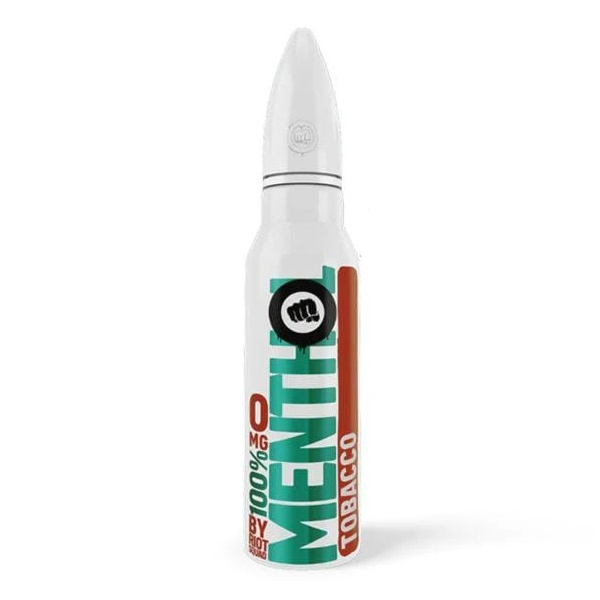 Riot Squad Menthol Tobacco 0mg 50ml Shortfill