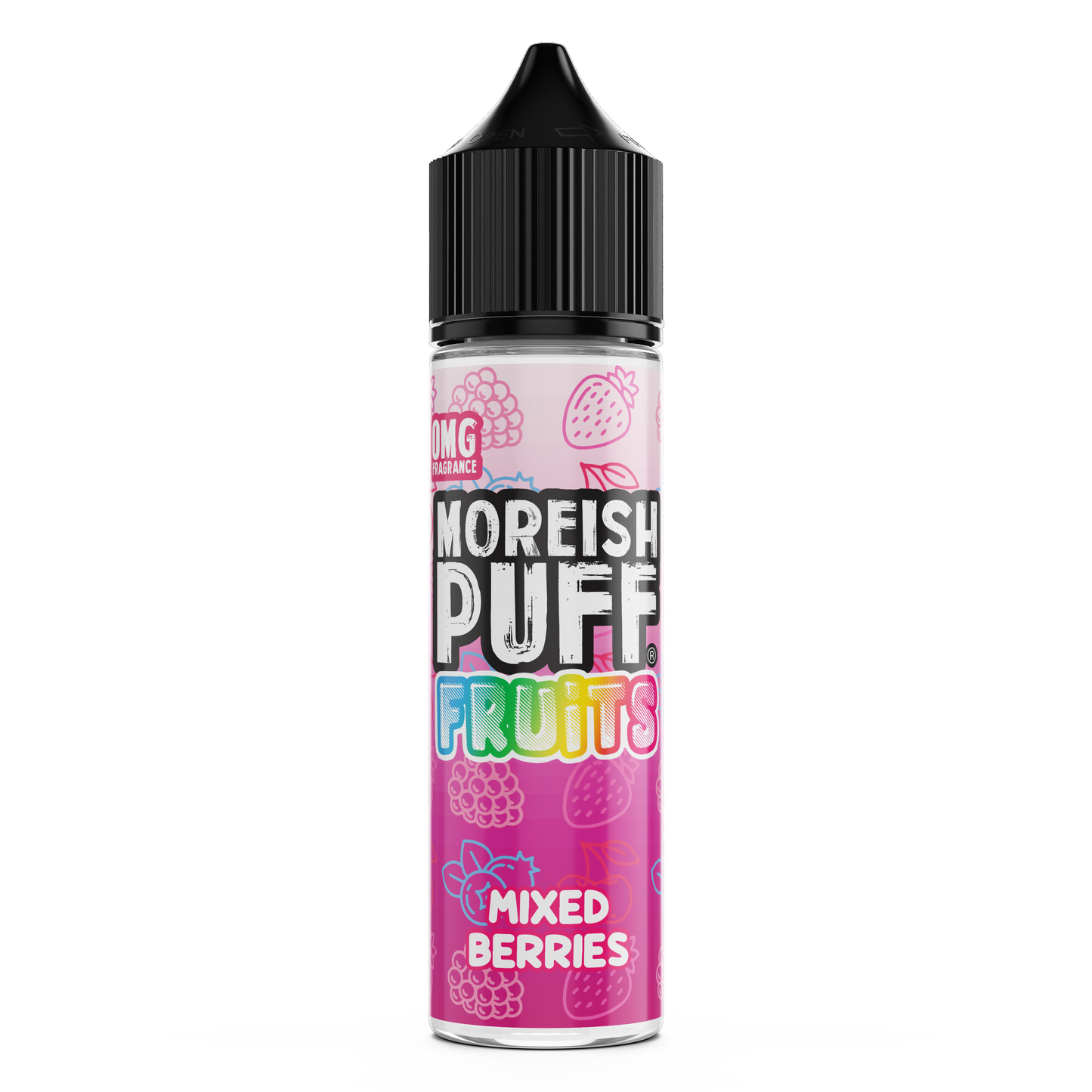 Moreish Puff Fruits Mixed Berries 0mg 50ml Shortfill E-Liquid