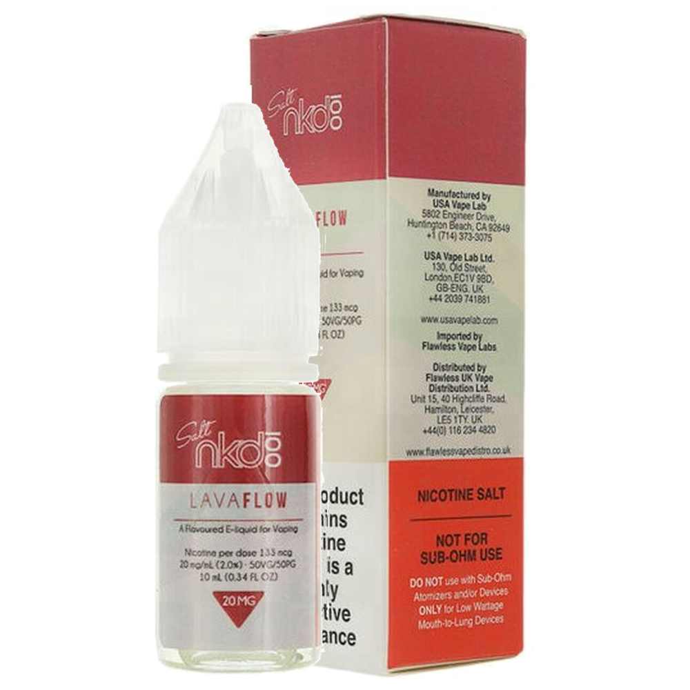 Naked 100 Lava Flow 10ml Nic Salt-10mg