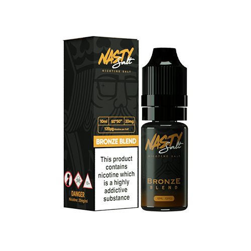 Nasty Juice Nasty Salt: Bronze Blend Nic Salts 10ml-10mg