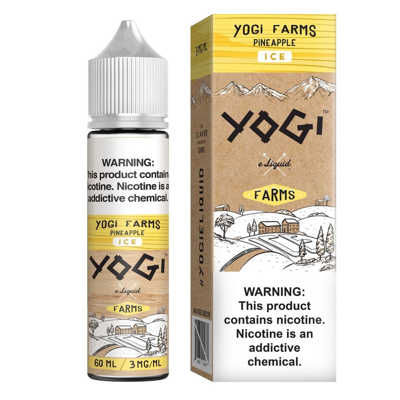 Pineapple Ice by Yogi Farms 50ml Shortfill