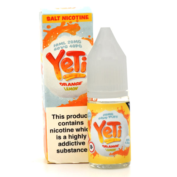 Yeti Orange Lemon 10ml Nic Salt-20mg