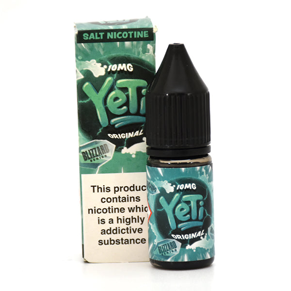 Yeti Blizzard Original 10ml Nic Salt-10mg