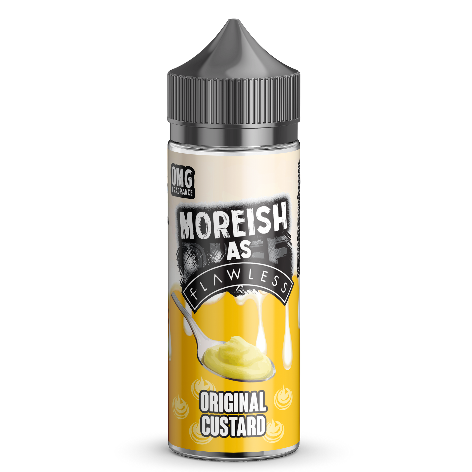 Moreish as Flawless Original Custard 100ml Shortfill E-liquid