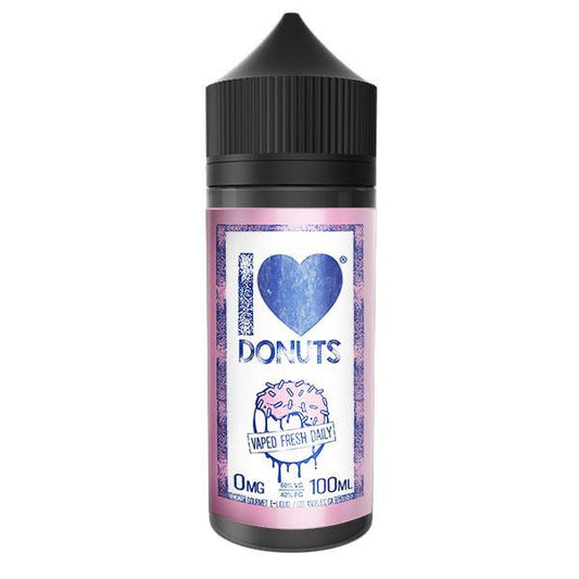 I Love Donuts Mad Hatter E-juice 100ml Shortfill