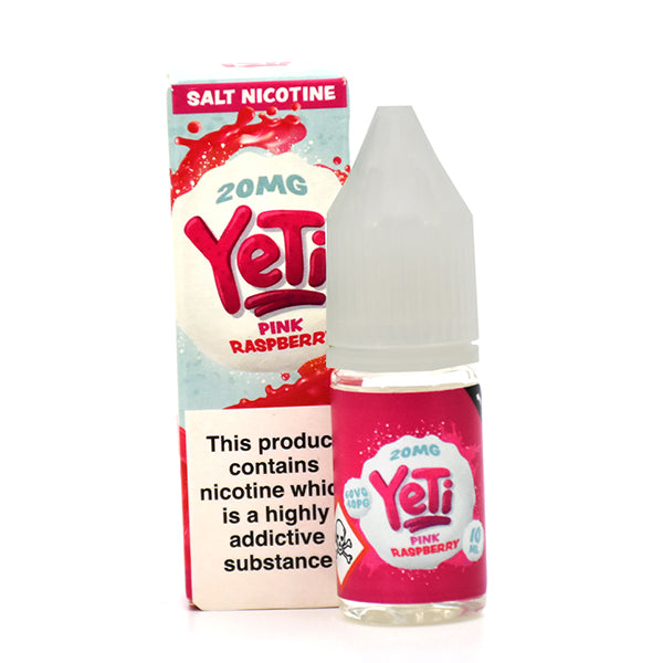 Yeti Pink Raspberry 10ml Nic Salt-20mg