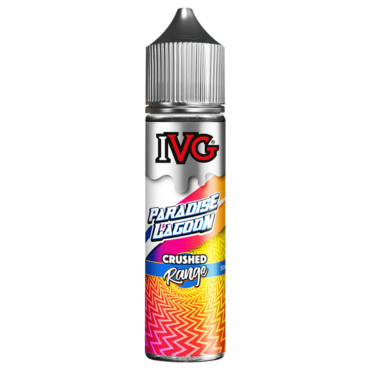 IVG Crushed: Paradise Lagoon 0mg 50ml Shortfill E-Liquid