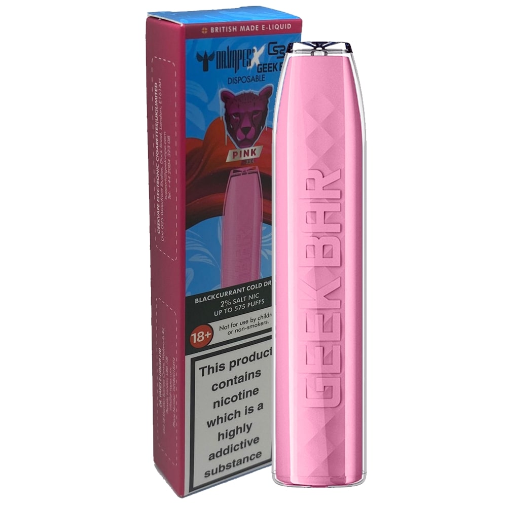 Dr Vapes Geek Bar Disposable Vape-Pink