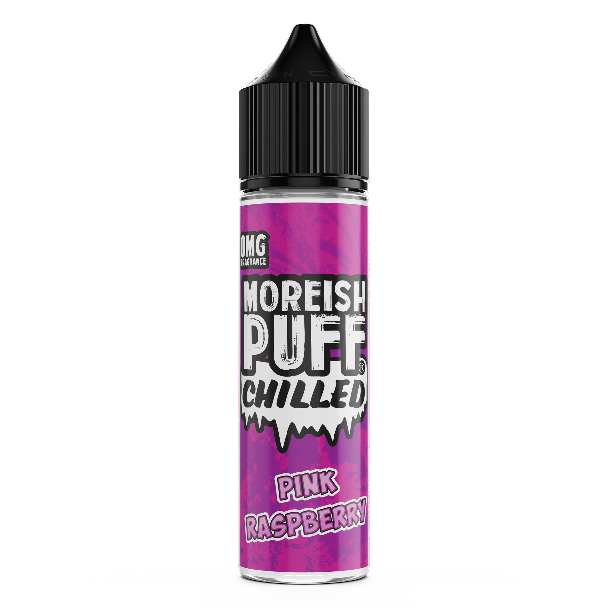 Chilled Pink Raspberry E-Liquid by Moreish Puff 50ml Shortfill