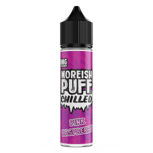 Chilled Pink Raspberry E-Liquid by Moreish Puff 50ml Shortfill