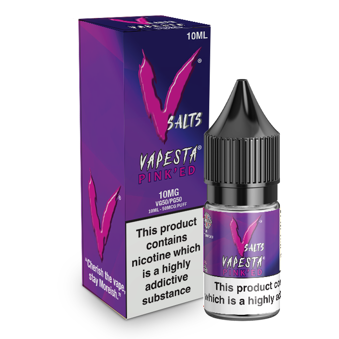 Vapesta Salts Pinked 10ml Nic Salt-10mg