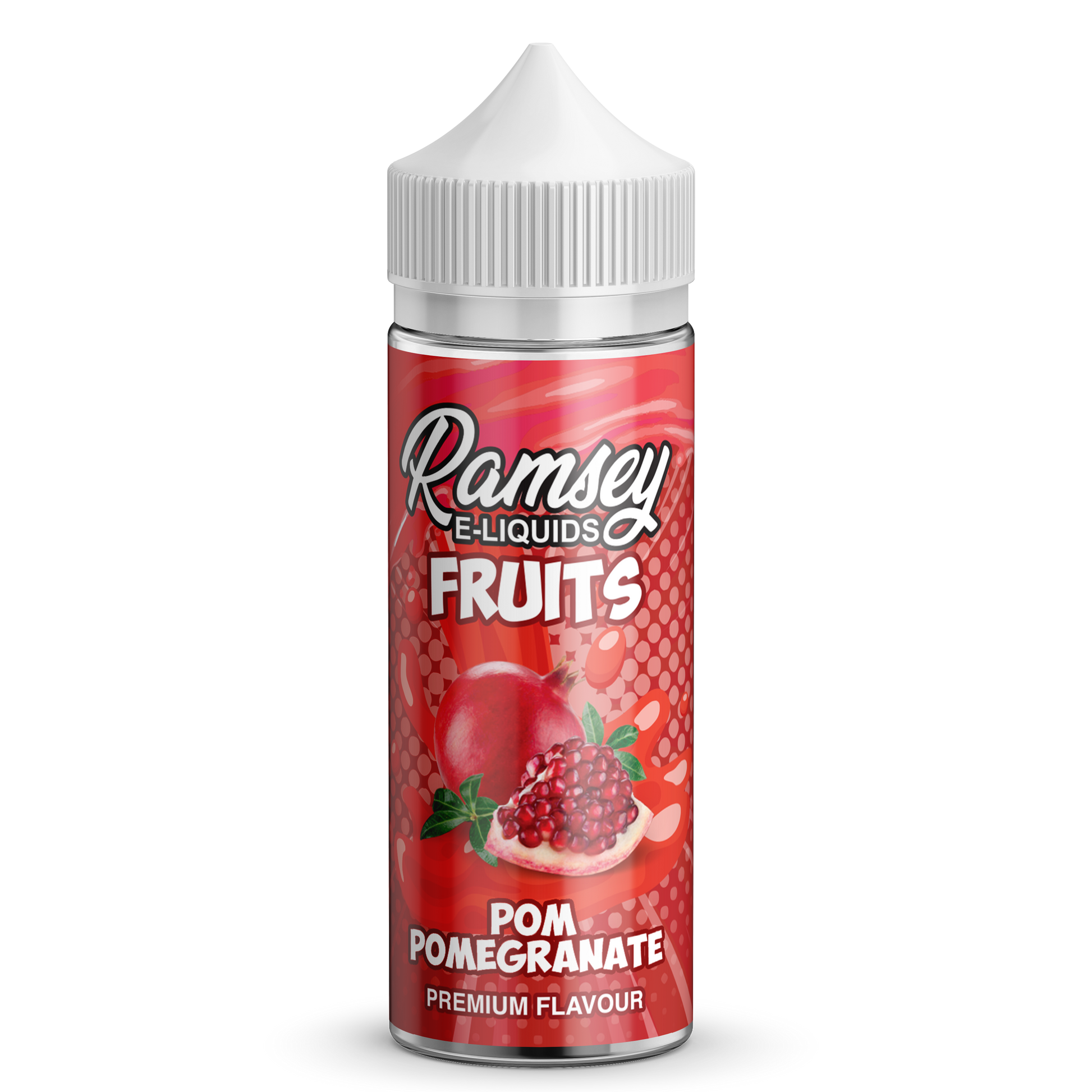 Ramsey E-Liquids Fruits Pom Pomegranate 0mg 100ml Shortfill E-Liquid