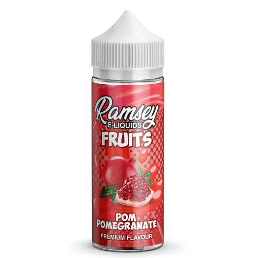 Ramsey E-Liquids Fruits Pom Pomegranate 0mg 100ml Shortfill E-Liquid