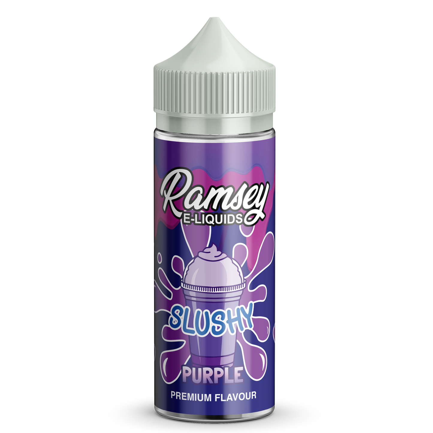 Ramsey E-Liquids Slushy Purple 0mg 100ml Shortfill E-Liquid