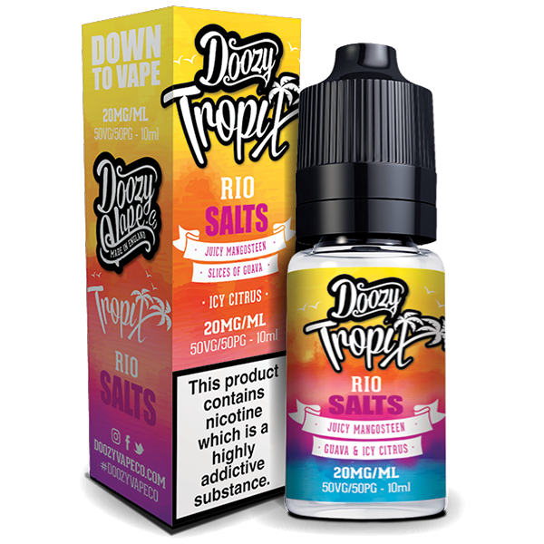 Doozy Vape Tropix: Rio 10ml Nic Salt-10mg