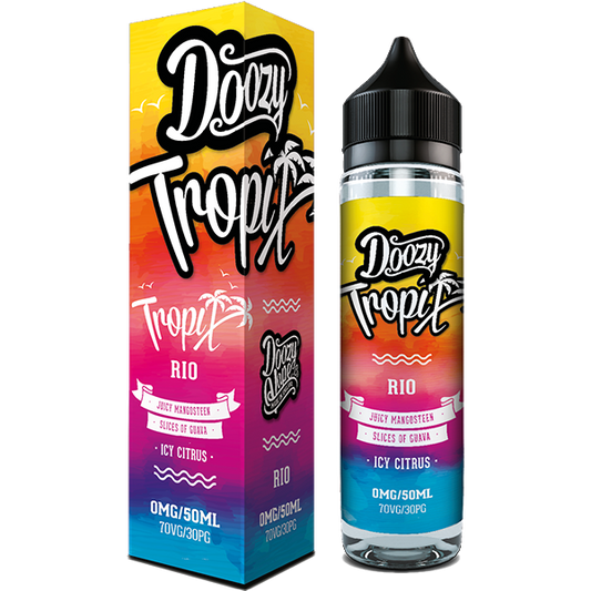 Doozy Vape Tropix: Rio 0mg 50ml Shortfill E-Liquid